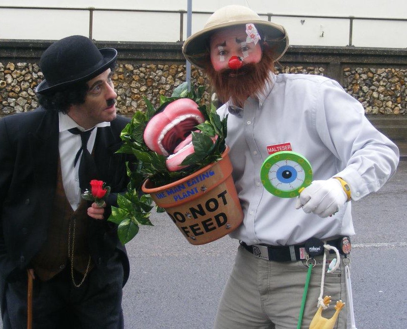 Charle Chaplin & david belamy were there