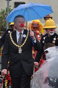 Bognor Regis Town mayor Jim Brooks